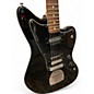 Used 2015 Fender Standard Jazzmaster HH Black Solid Body Electric Guitar