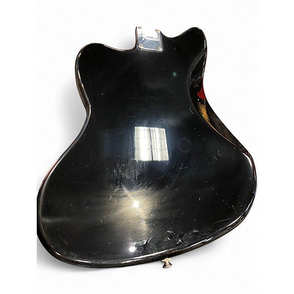 Used 2015 Fender Standard Jazzmaster HH Black Solid Body Electric Guitar