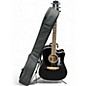 Used Takamine GD34CE Black Acoustic Electric Guitar thumbnail