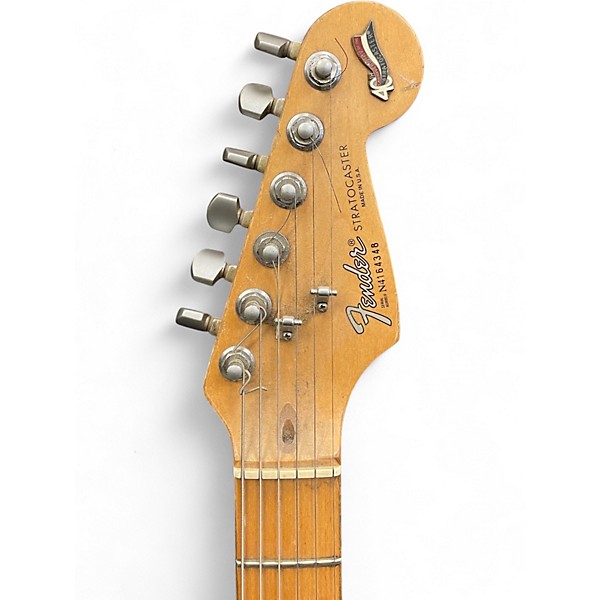 Used 1994 Fender American Standard Stratocaster 3 Color Sunburst Solid Body Electric Guitar