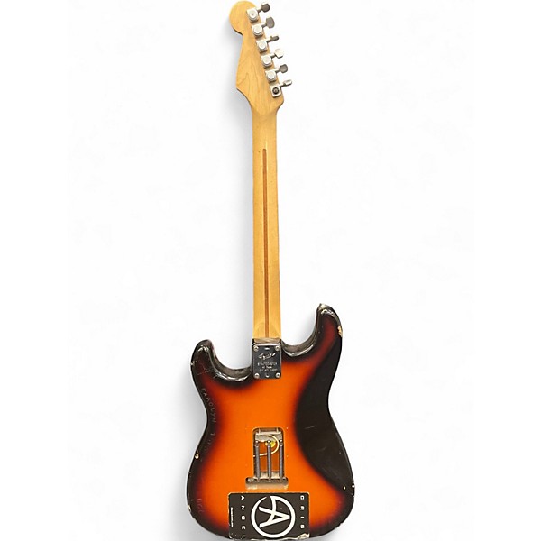 Used 1994 Fender American Standard Stratocaster 3 Color Sunburst Solid Body Electric Guitar
