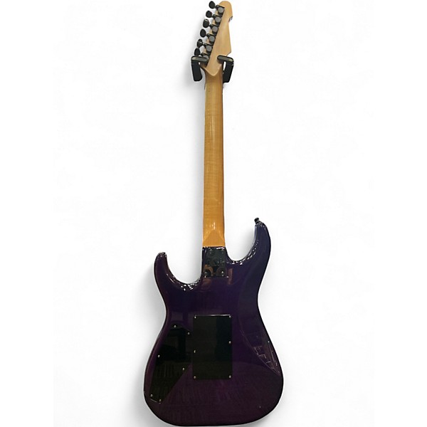 Used ESP THE MIRAGE Trans Purple Solid Body Electric Guitar