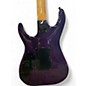 Used ESP THE MIRAGE Trans Purple Solid Body Electric Guitar