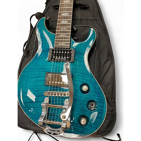 Used Charvel DC-1 ST BLUE Solid Body Electric Guitar