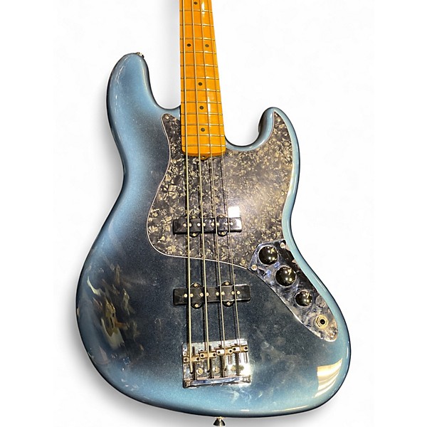 Used Fender American Professional II Jazz Bass Dark Night Electric Bass Guitar