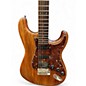 Used ESP Custom Koa Strat Brown Solid Body Electric Guitar