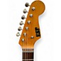 Used ESP Custom Koa Strat Brown Solid Body Electric Guitar