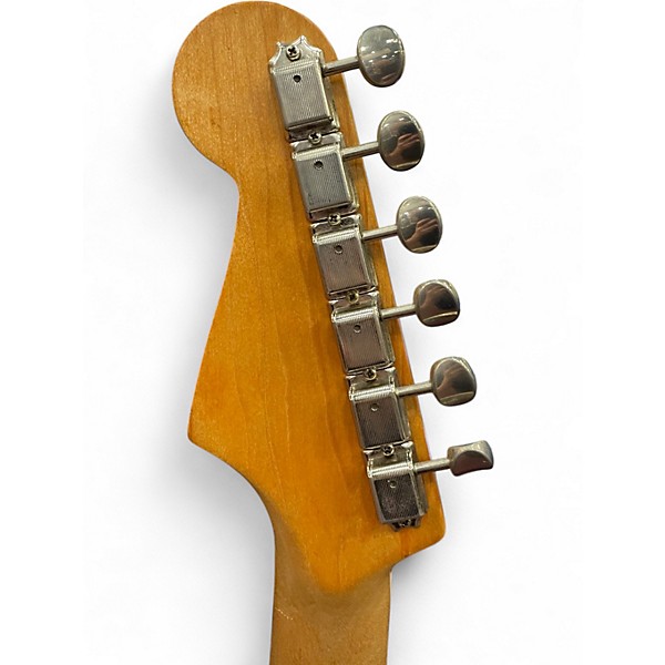Used ESP Custom Koa Strat Brown Solid Body Electric Guitar