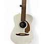 Used Fender MALIBU PLAYER Arctic White Acoustic Electric Guitar