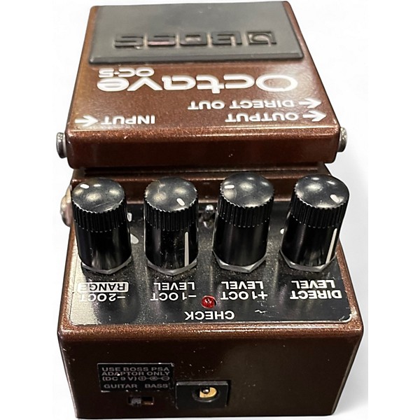 Used BOSS OC5 Octave Effect Pedal