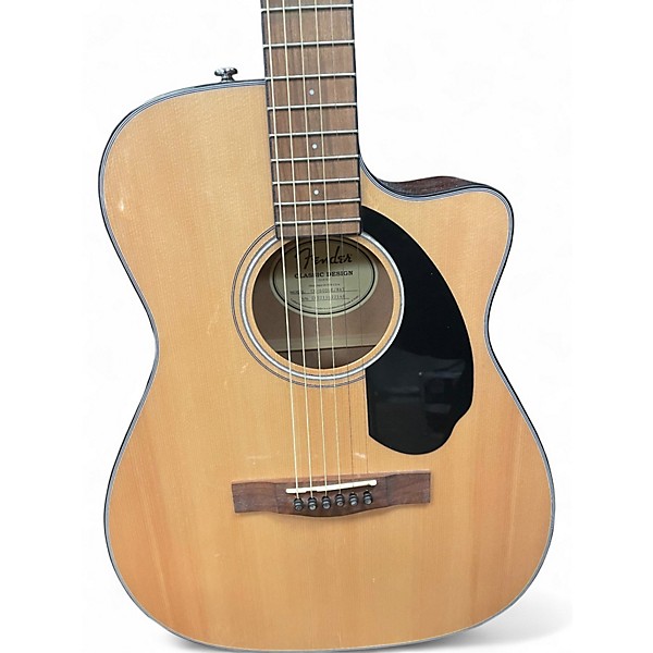 Used Fender CC60SCE Brown Acoustic Electric Guitar