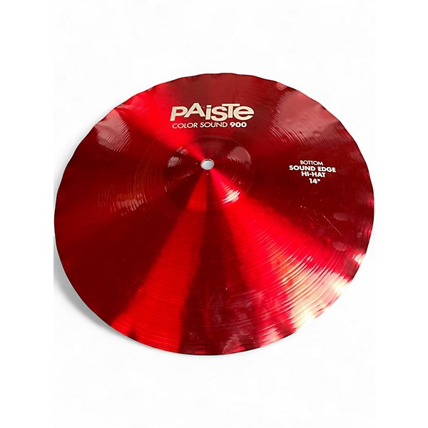 Used 2024 Paiste 14in COLOR SOUND HI HAT PAIR Cymbal