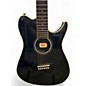 Used Fender SANTA ROSA Black Hollow Body Electric Guitar