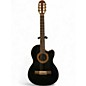 Used Gibson CHET ATKINS NYLON CE Black Classical Acoustic Electric Guitar thumbnail