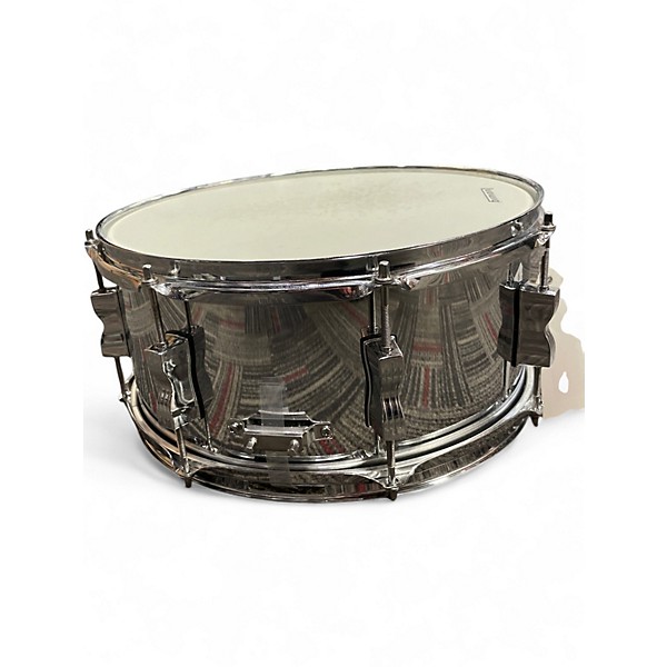 Used Ludwig 14X6.5 Backbeat Elite Snare Chrome Drum