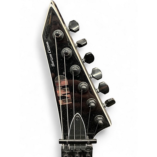 Used ESP LTD HORIZON CUSTOM '87 GLOSS BLACK Solid Body Electric Guitar