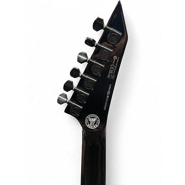 Used ESP LTD HORIZON CUSTOM '87 GLOSS BLACK Solid Body Electric Guitar