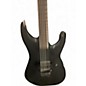 Used ESP LTD M-HT Black Metal Black Solid Body Electric Guitar