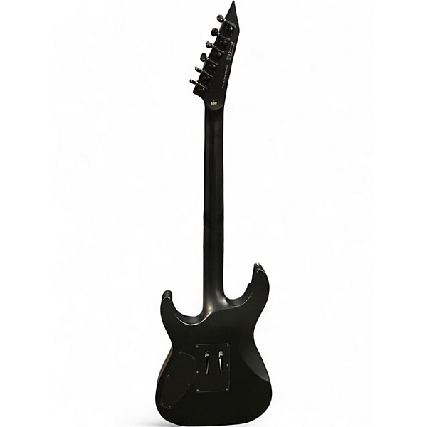 Used ESP LTD M-HT Black Metal Black Solid Body Electric Guitar