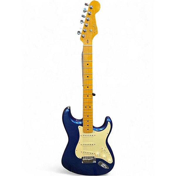 Used Fender American Ultra Stratocaster Cobra Blue Solid Body Electric Guitar