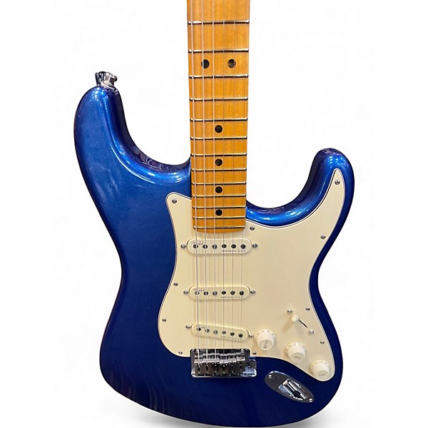 Used Fender American Ultra Stratocaster Cobra Blue Solid Body Electric Guitar