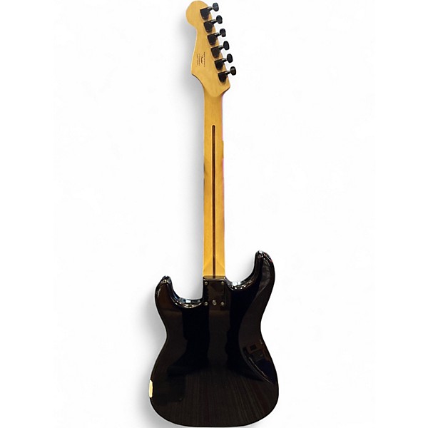 Used Squier Stratocaster HSS Black Solid Body Electric Guitar