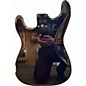 Used Squier Stratocaster HSS Black Solid Body Electric Guitar