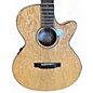 Used Mitchell MX400 QAB EXOTIC Natural Acoustic Electric Guitar