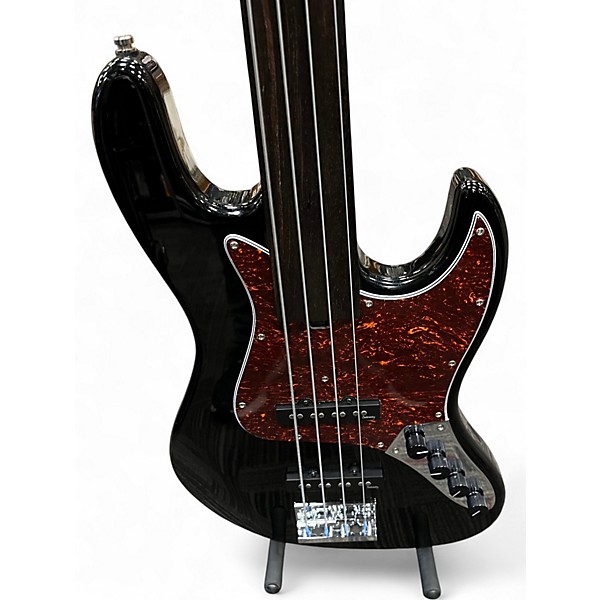 Used Sadowski METRO EXPRESS FRETLESS Black Electric Bass Guitar