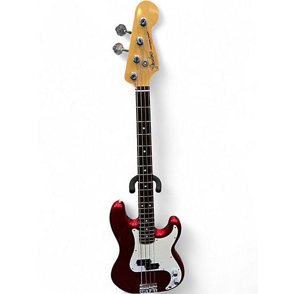 Used Fender 1983 MIJ PB62 PRECISION BASS Candy Apple Red Electric Bass Guitar