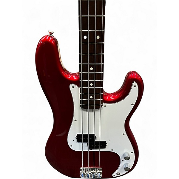 Used Fender 1983 MIJ PB62 PRECISION BASS Candy Apple Red Electric Bass Guitar