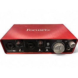 Used Focusrite Scarlett 2i2 Audio Interface