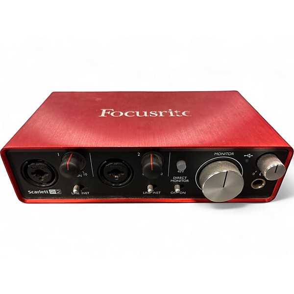 Used Focusrite Scarlett 2i2 Audio Interface