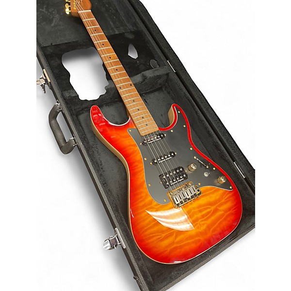 Used Michael Kelly MOD SHOP 67 DUNCAN 3 Tone Sunburst Solid Body Electric Guitar