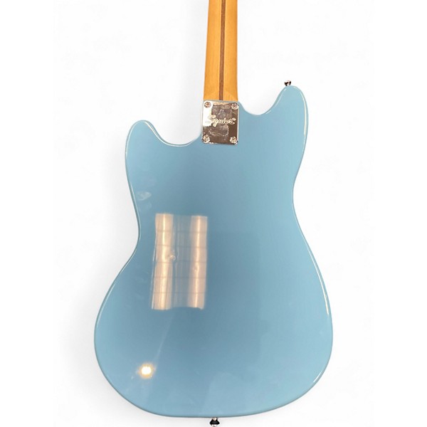 Used Squier SONIC Mustang HH Blue Solid Body Electric Guitar