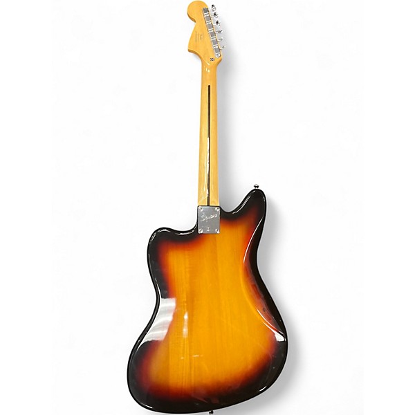 Used Squier Vintage Modified Jaguar 3 Color Sunburst Solid Body Electric Guitar