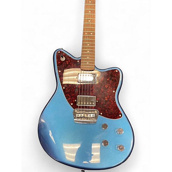 Used Squier Toronado Blue Solid Body Electric Guitar