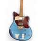 Used Squier Toronado Blue Solid Body Electric Guitar