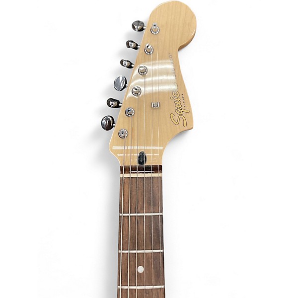 Used Squier Toronado Blue Solid Body Electric Guitar