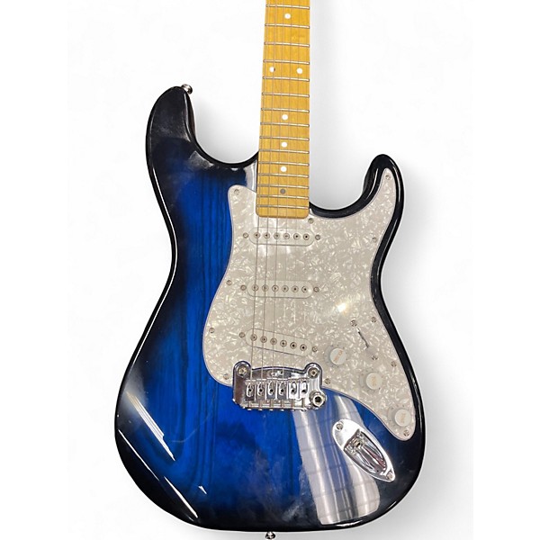 Used G&L S500 Blue Solid Body Electric Guitar