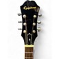 Used Epiphone AJ220SCE Tobacco Burst Acoustic Electric Guitar