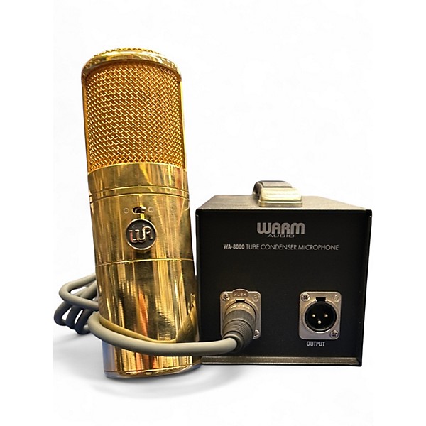 Used Warm Audio WA8000 GOLD Tube Microphone