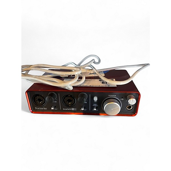 Used Focusrite Scarlett 2i2 Audio Interface