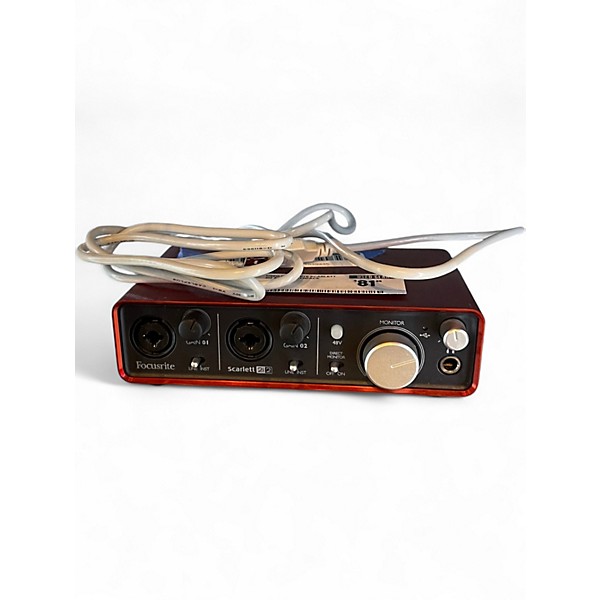 Used Focusrite Scarlett 2i2 Audio Interface