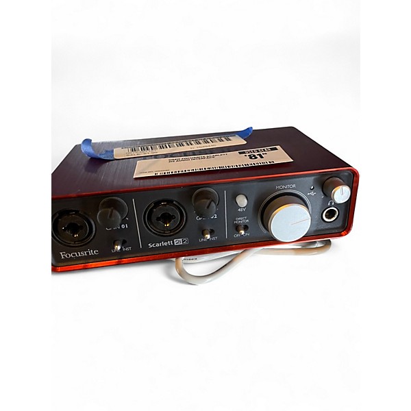 Used Focusrite Scarlett 2i2 Audio Interface