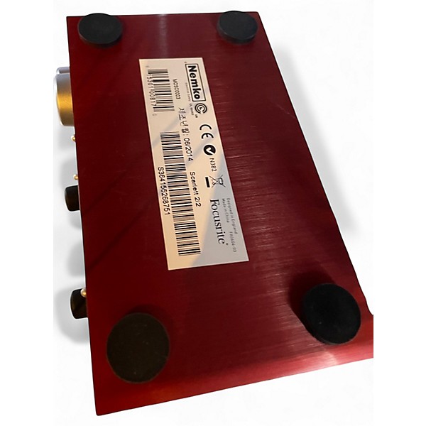 Used Focusrite Scarlett 2i2 Audio Interface