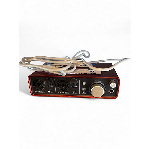 Used Focusrite Scarlett 2i2 Audio Interface