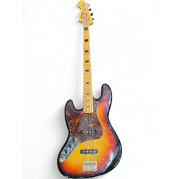 Used Maya J BASS LH SUNBURST Electric Bass Guitar