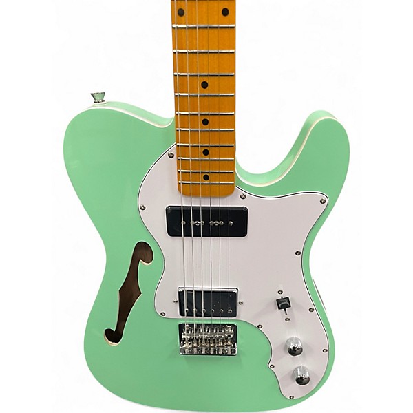 Used Gearit GI-GTR-THINLINE TELECASTER  Mint Green Solid Body Electric Guitar
