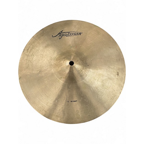 Used Agazarian 13in 13" HI HAT Cymbal